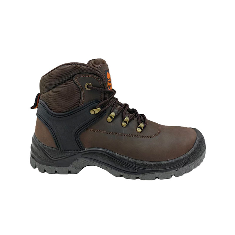 Antypoślizgowe buty ochronne Crazy Horse Leather SR